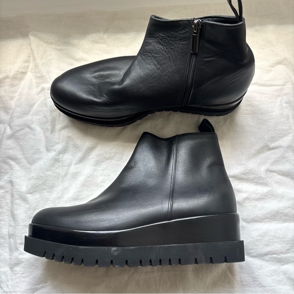 Cordani AIDA BOOTIE IN BLACK LEATHER Sz 40/ US10 - Picture 5 of 10